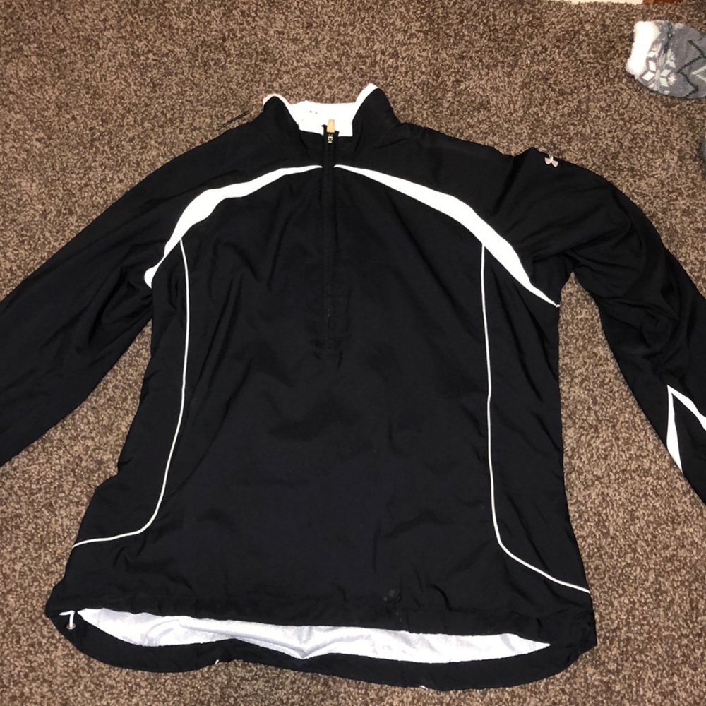 Under armour zip up wind breaker
